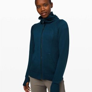 Lululemon Scuba Calm & Cozy Hoodie Cashlu Knit Sweater